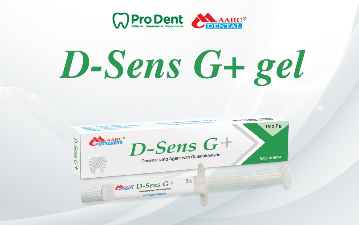 D-SENS G+ GEL – Kiểm soát ê buốt chuyên sâu cho ngà răng nhạy cảm