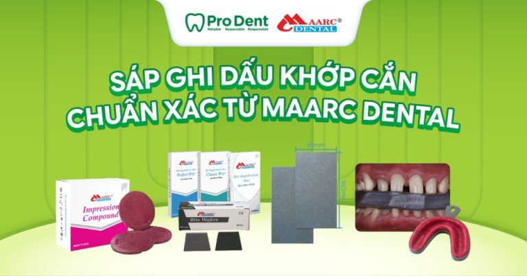 Sáp ghi dấu khớp cắn chuẩn xác từ Maarc Dental