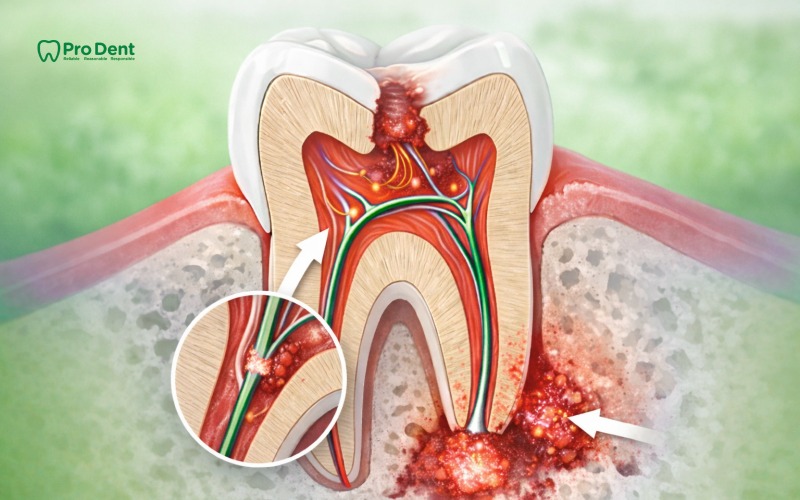 Khi nào điều trị tủy không phẫu thuật là chưa đủ?