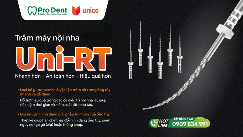 Uni-RT Silver – Trâm nội nha lại