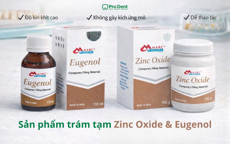  Xi măng trám tạm – Bước trung gian không thể thiếu trong phục hình